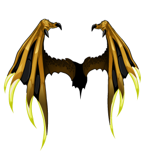 Dragon Golden Knight Wings