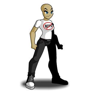 Keyboard Warrior Class male