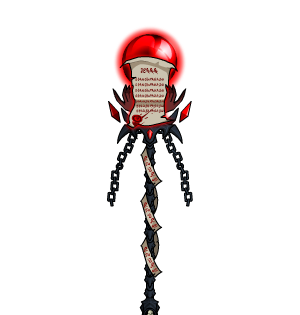 Unidentified of Nulgath Staff