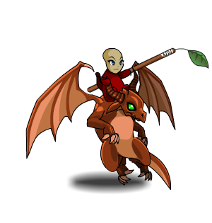 Moglin Mini Dragon Rider male