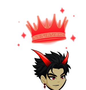Hellish Evil Crowned Hairstyle v2