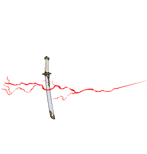 Samu Sheathed Thunder Backblade