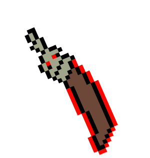 8-Bit Super DoomBlade Cape