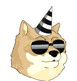 Birthday DOGE Hat Cool Morph