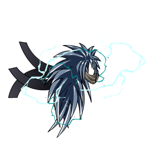 Thunder Lord Scarf Long Hair CC