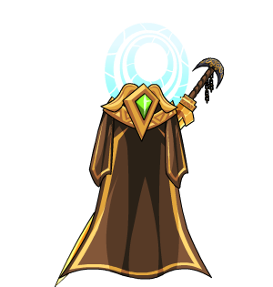 Cursed Guardian's Cloak and Blade