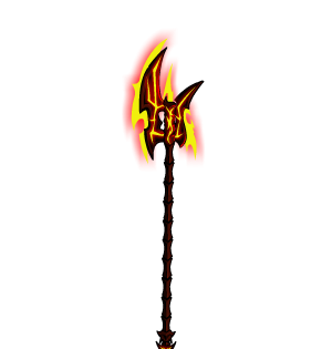 Draconian Uriax's Wrathful Halberd