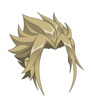 Fireborn Monk Hair