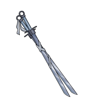 Mirrored BladeMaster Katana Backblades