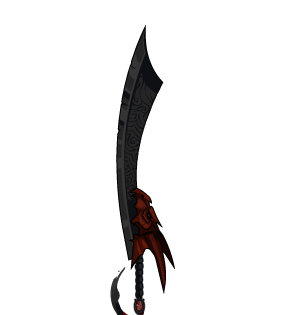 Blood Draconic Sword