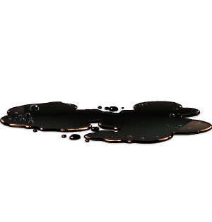 Engine Oil Spill Ground