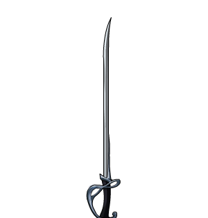 Silver Rapier of the Alpha Pirate (Infinity)