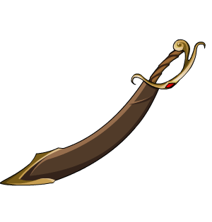 Sheathed Awescended Cutlass Cape