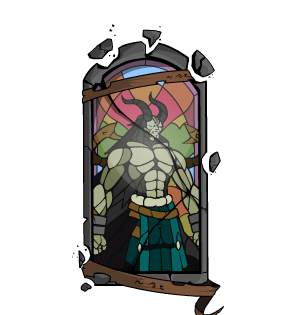 Stained Glass Mercutio Cape