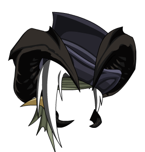 Darkblood Naval Top Hat