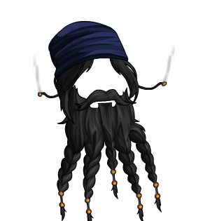 Marooned Pirate Hair