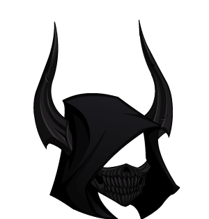 Dark Umbral Blademaster Horned Hood
