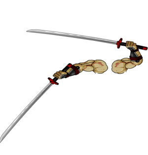 Bloodlust RageMaster Arm Sword