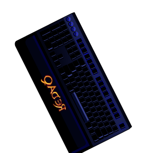 Blue Keyboard RQ