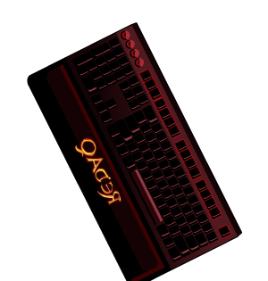 Red Keyboard RQ
