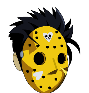 Golden Hockey Mask