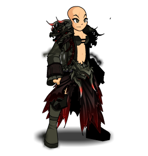 Demonic Chained Naval Commander By Trebor G male