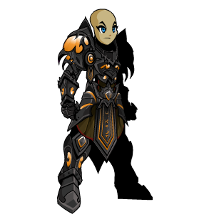 Dark fire armor male