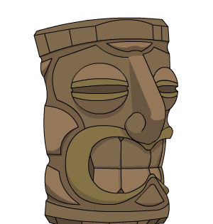 Tiki Head