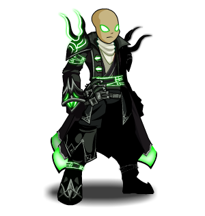 Merct Green Caster Naval male