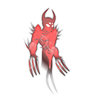 Light Red Demon Cape