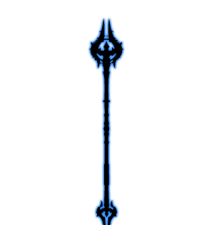 Dual Legion Dark Mage scepter