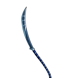 Glacial FrostElf Curved Blade