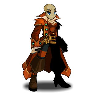 Orange Dragonborn Naval Commander male