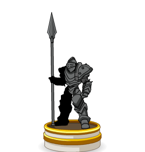 Pactagonal Knight Statue