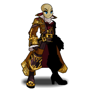 Pure Gold Naval Commander male