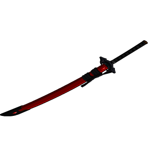 Replica Sacred Blood Red Sword Fang Sheath