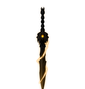 Halloborn of Chaos Back Sword