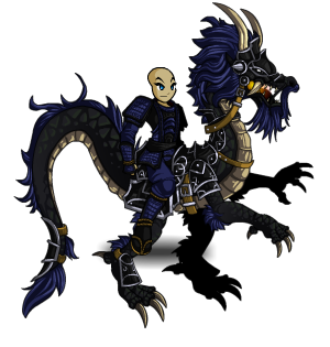 Blue Dragon Rider male