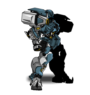 Steel Mecha Bluster male