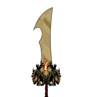 Goatanic Skull Sword