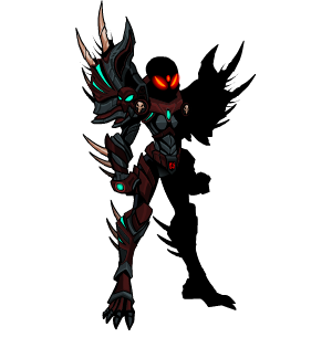 Enchanted Void Overlord Armor male