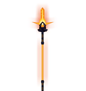 Lava Star Staff