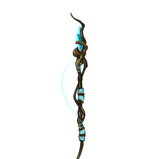 Blue Opal Staff