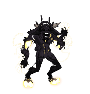 Yellow Energy Demon