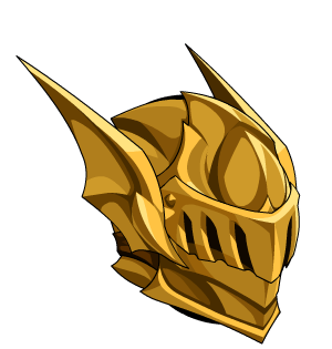 Golden Savior's Visor
