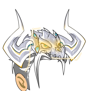 White Celestial Dragon NC Helm