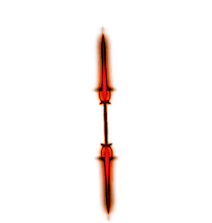 Double-sided Lava Polearm