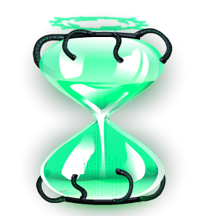 Quantum Hourglass