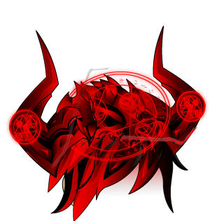 Crimson Legion Caster  Demon Horn