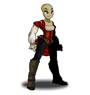 Red Victorian Suit male